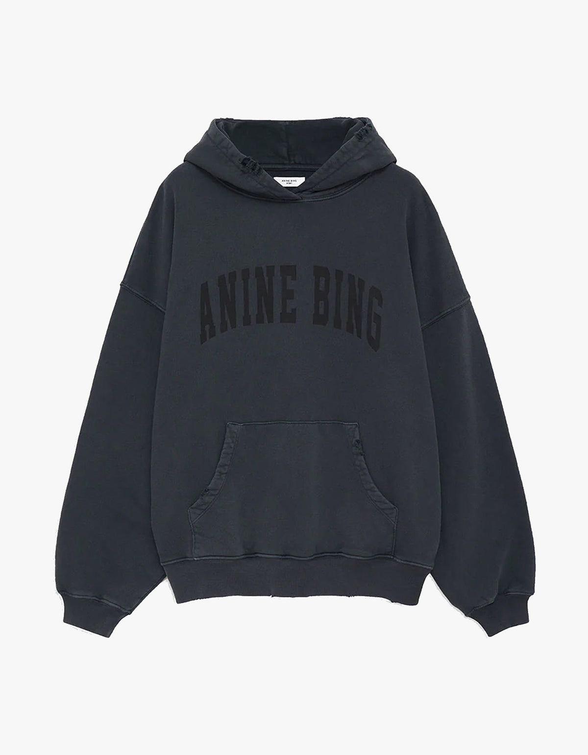 Harvey Sweatshirt - Dark Washed Black
