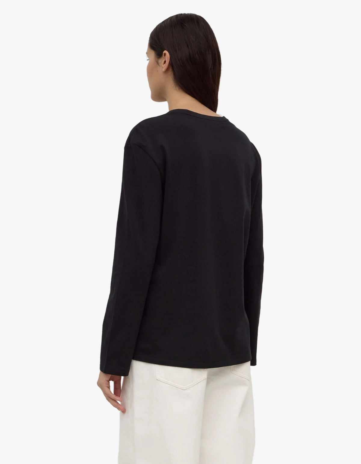 Thea Long Sleeve Tee - Black