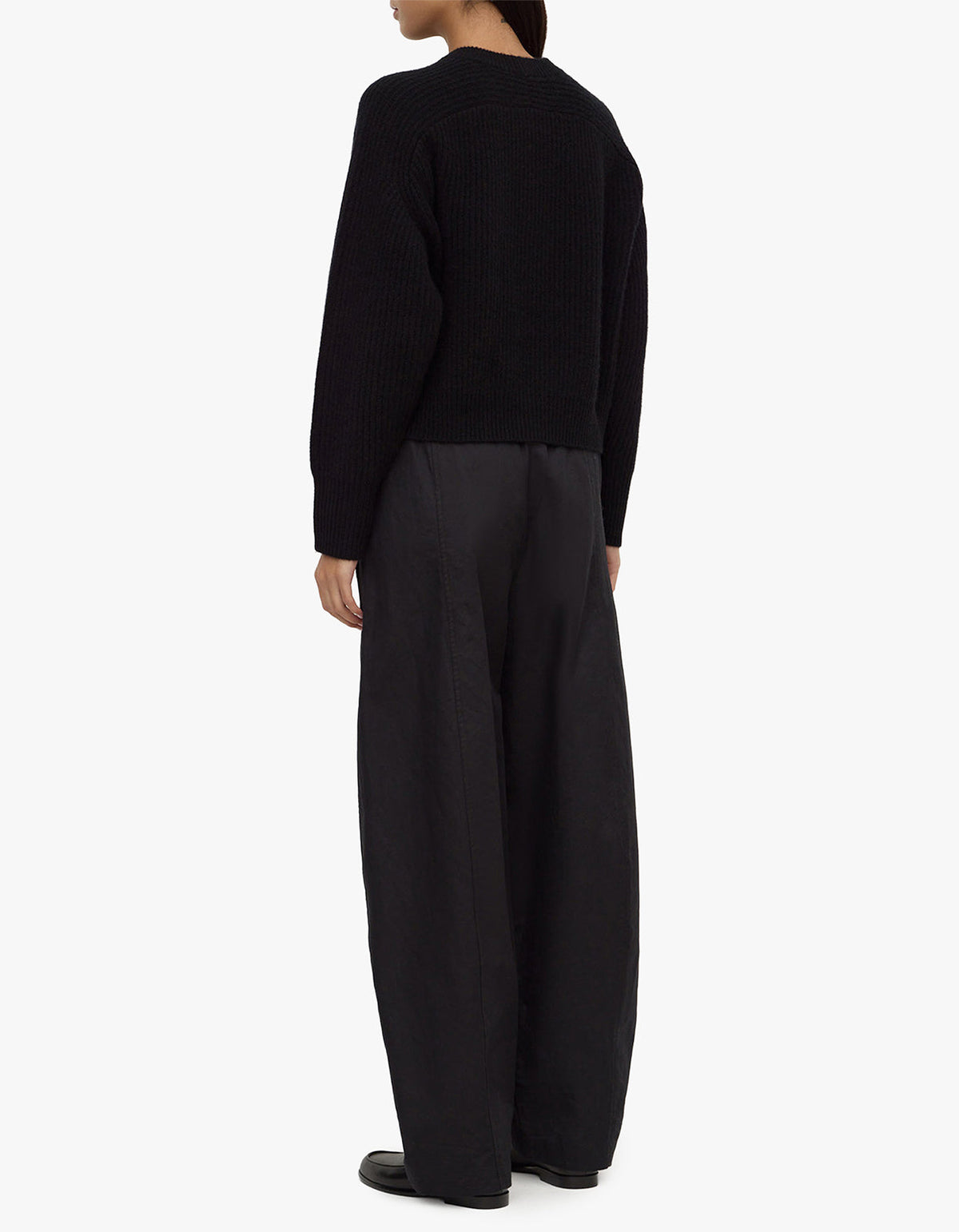 Amerie Cashmere Knit Jumper - Black