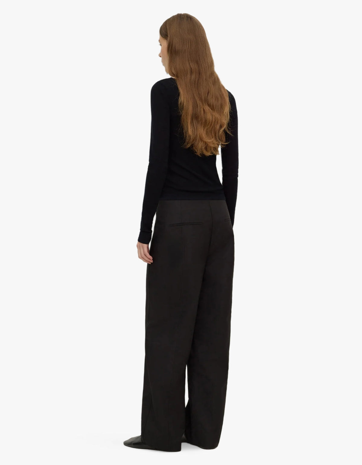 Mia Cotton Pant - Black
