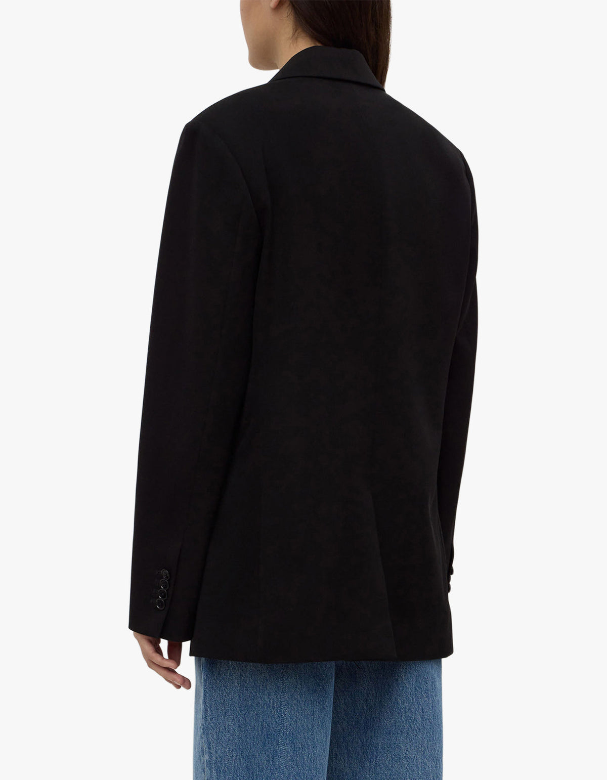 Anika Wool Blazer - Black