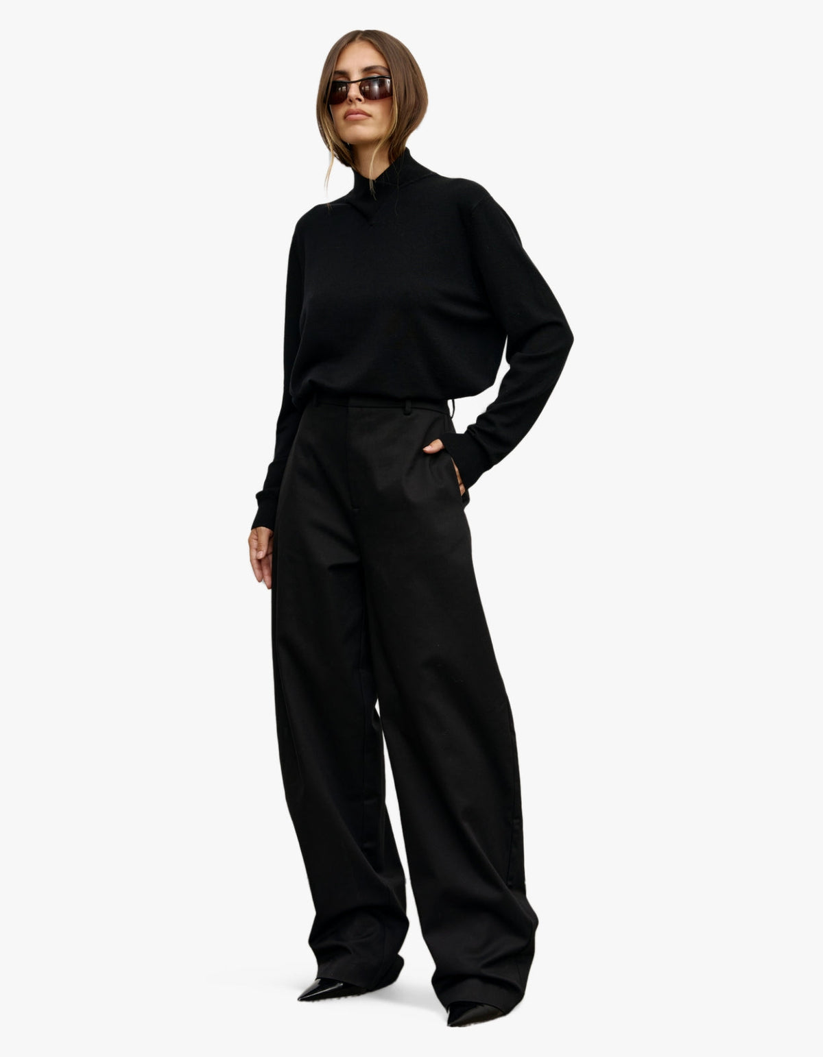 Yvette Knit Jumper - Black