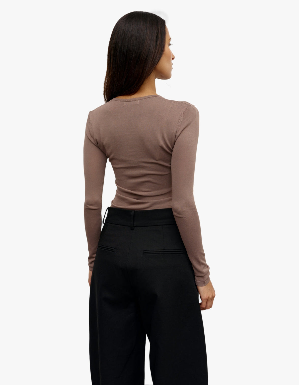 Stevie Top - Mouse Grey