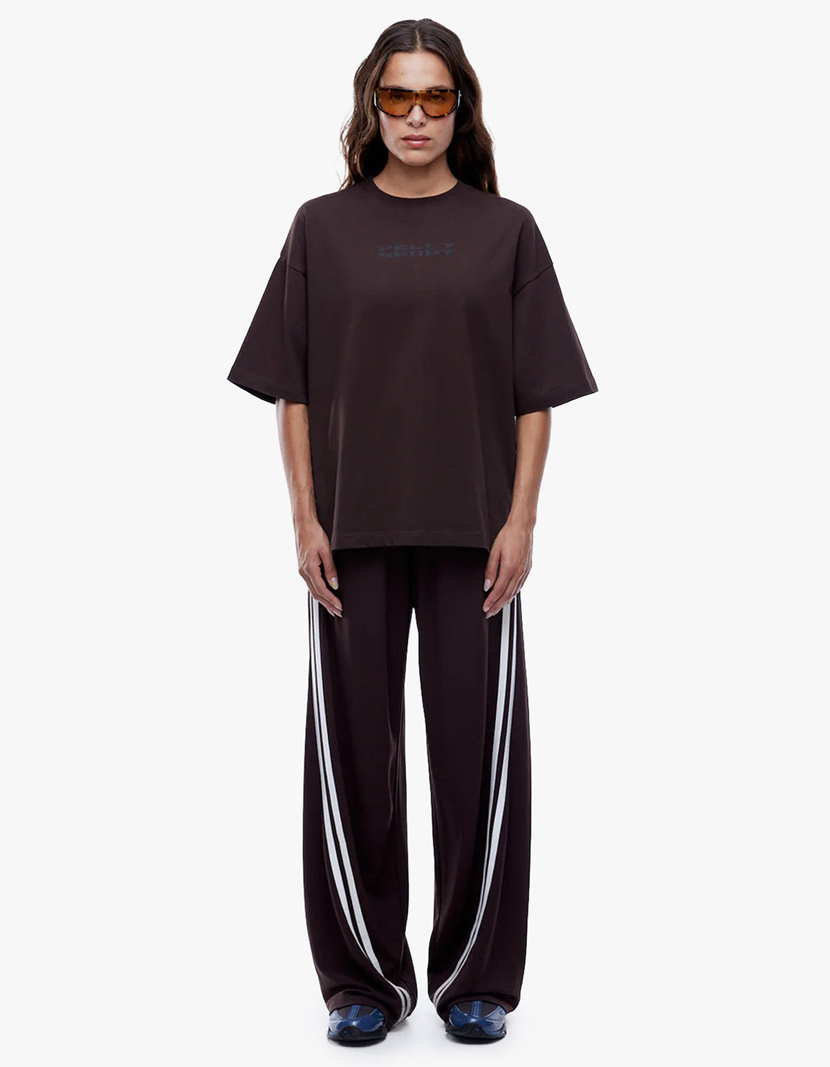 Pelly Sport Star Tee - Washed Cocoa