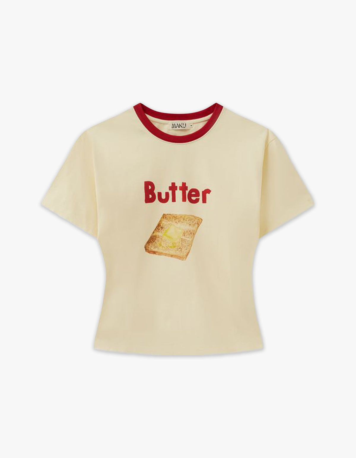 Butter On Toast Fitted Tee - Butter