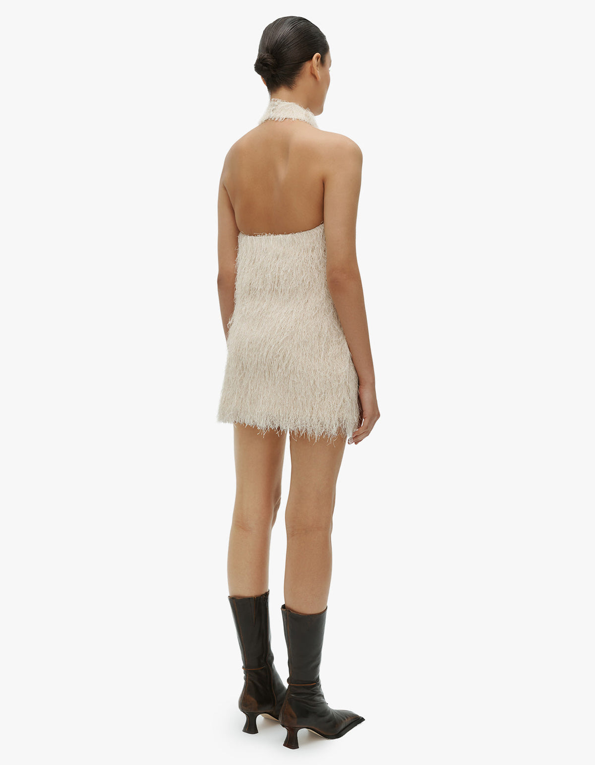 Odessa Top/ Mini Dress - Ecru
