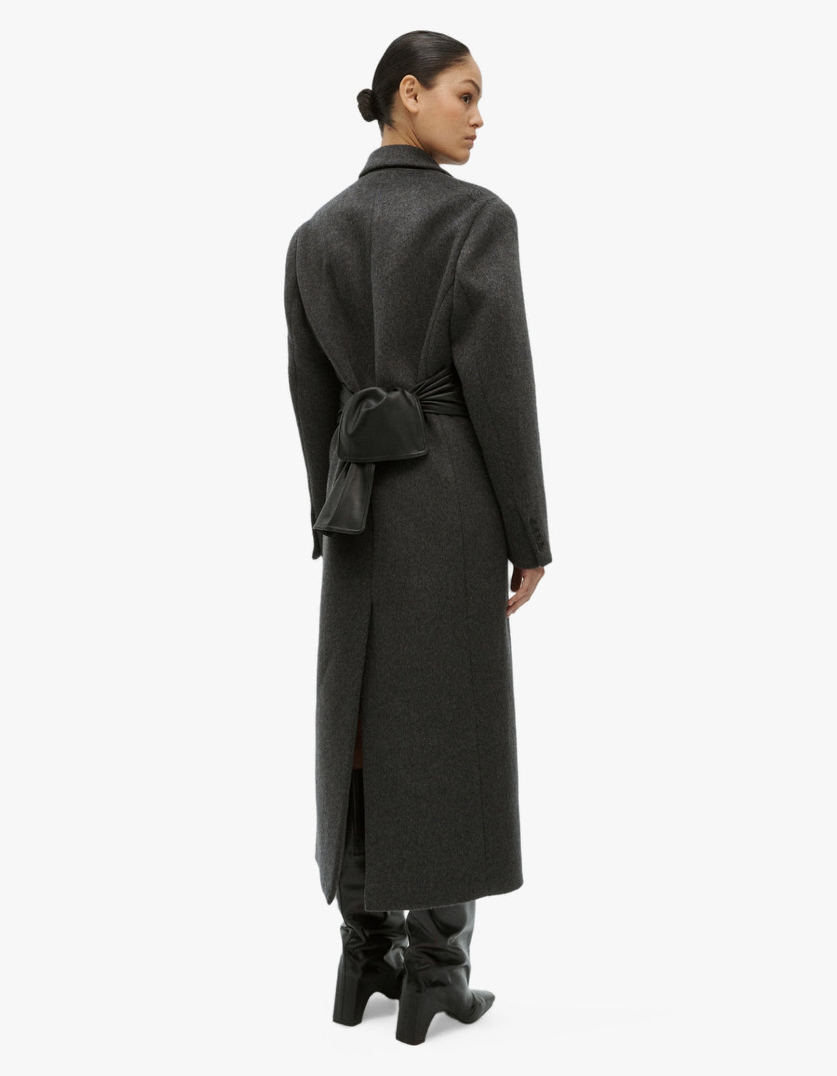 Ember Coat - Charcoal/Black