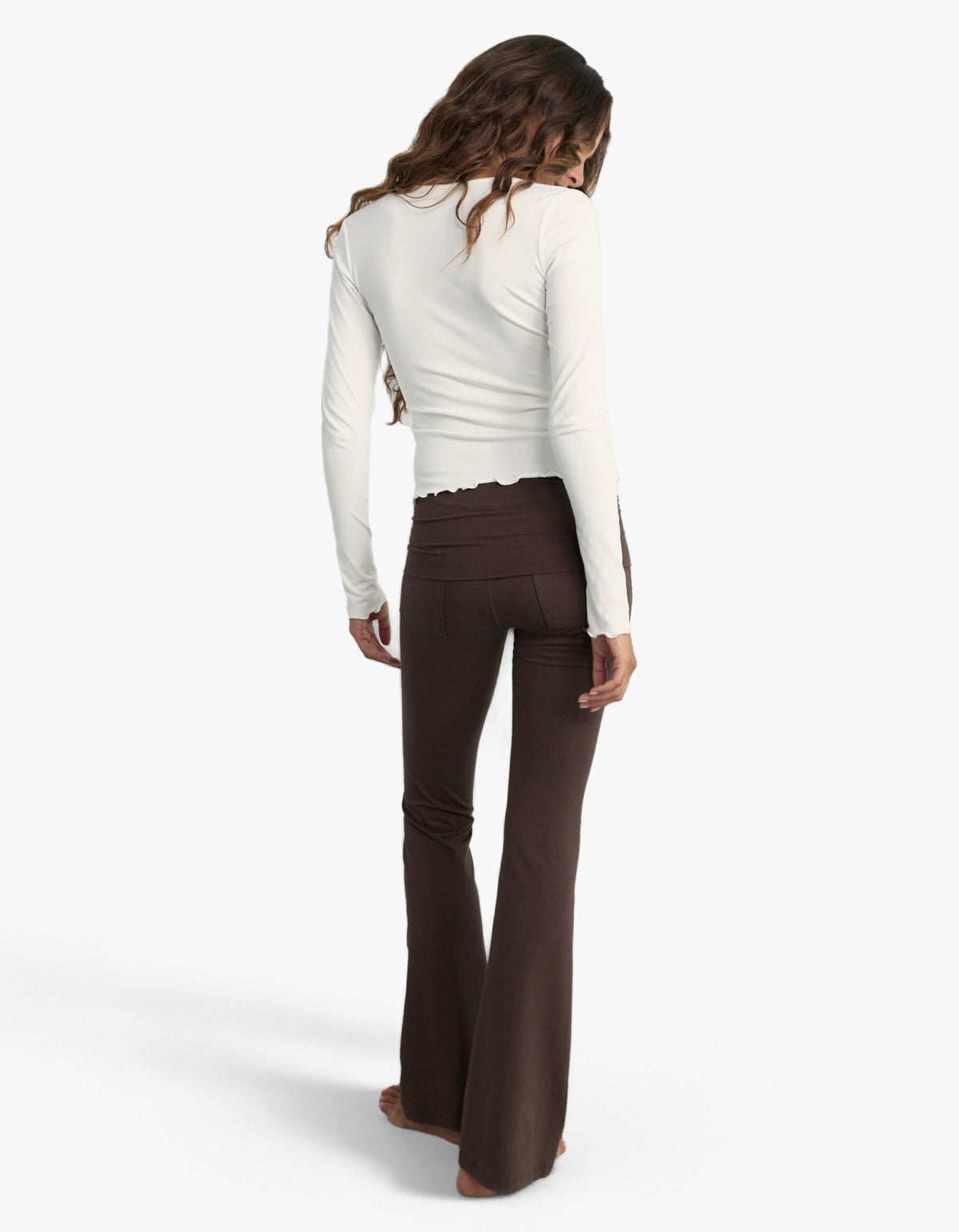 Layered Long Sleeve - White