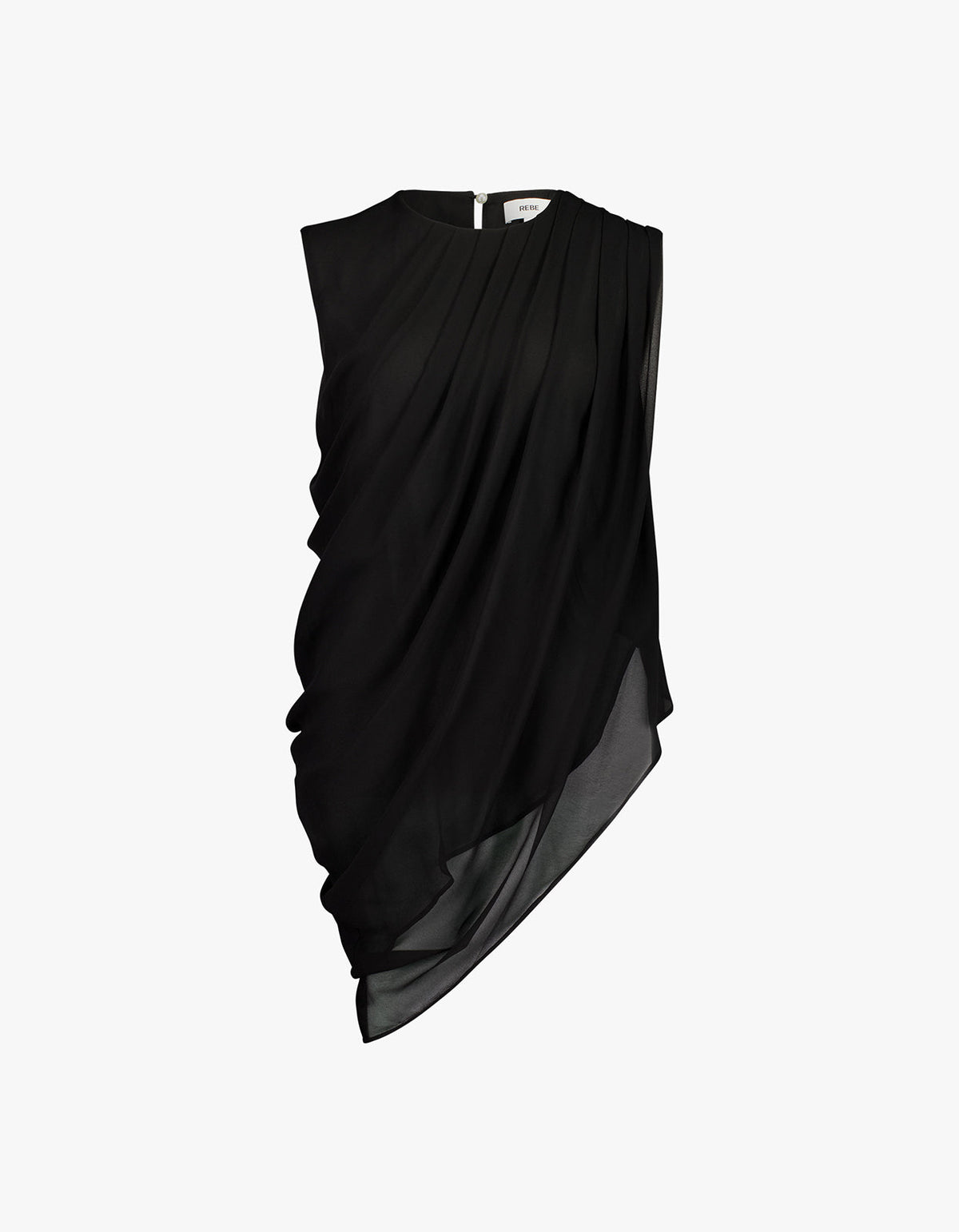 Draped Top - Black