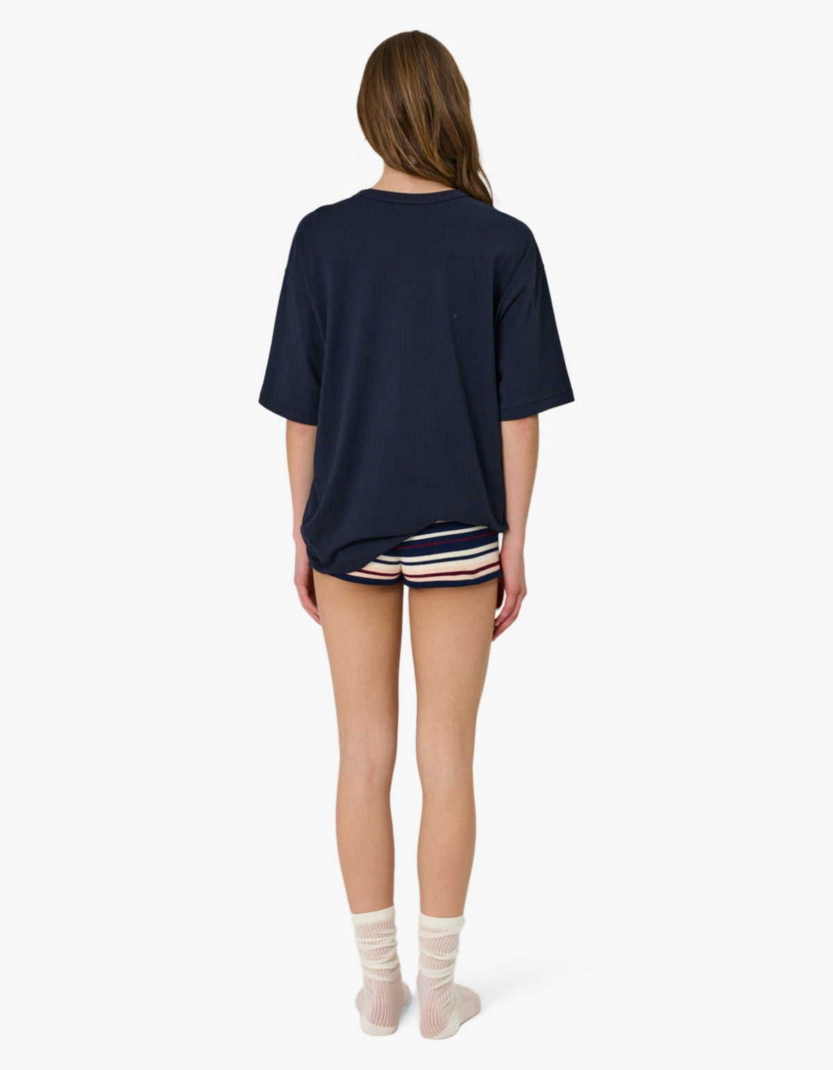 Crest Tee - Indigo