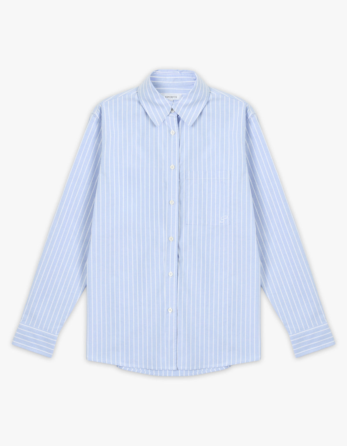 Jane Shirt - Oxford Blue Stripe