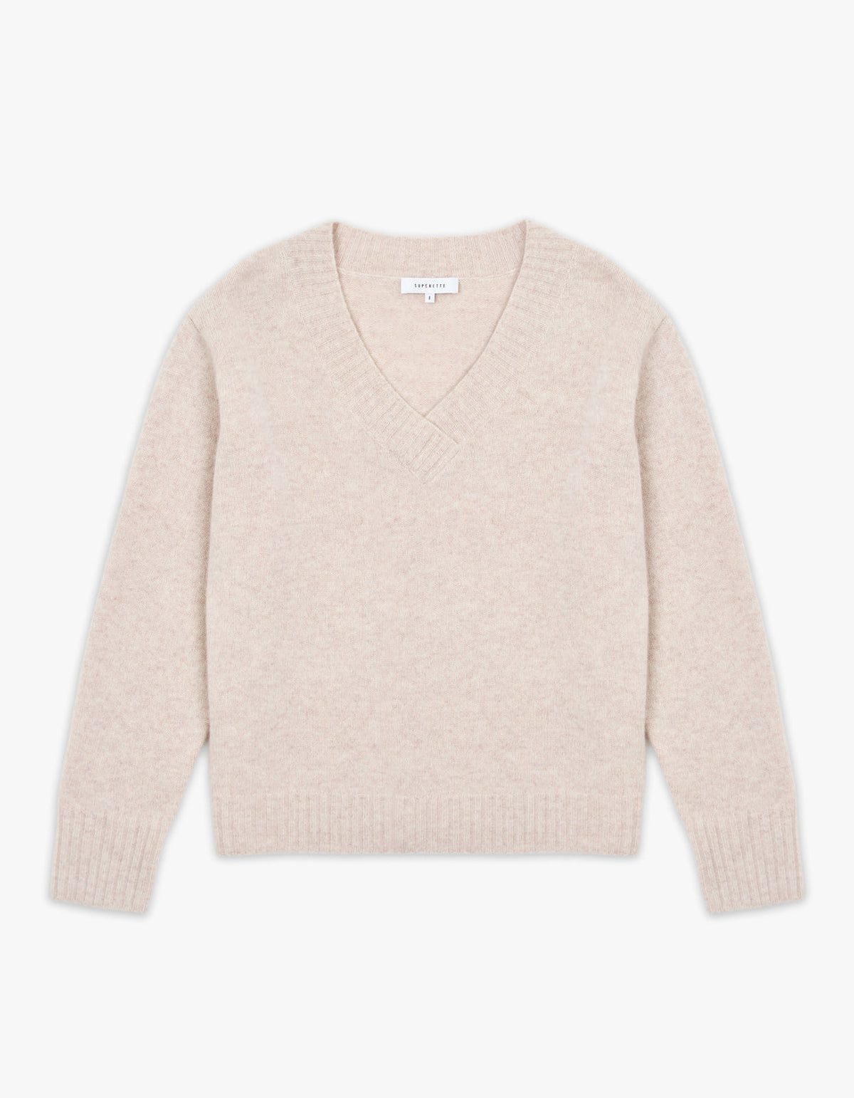 Eliza V - Neck Knit - Oat