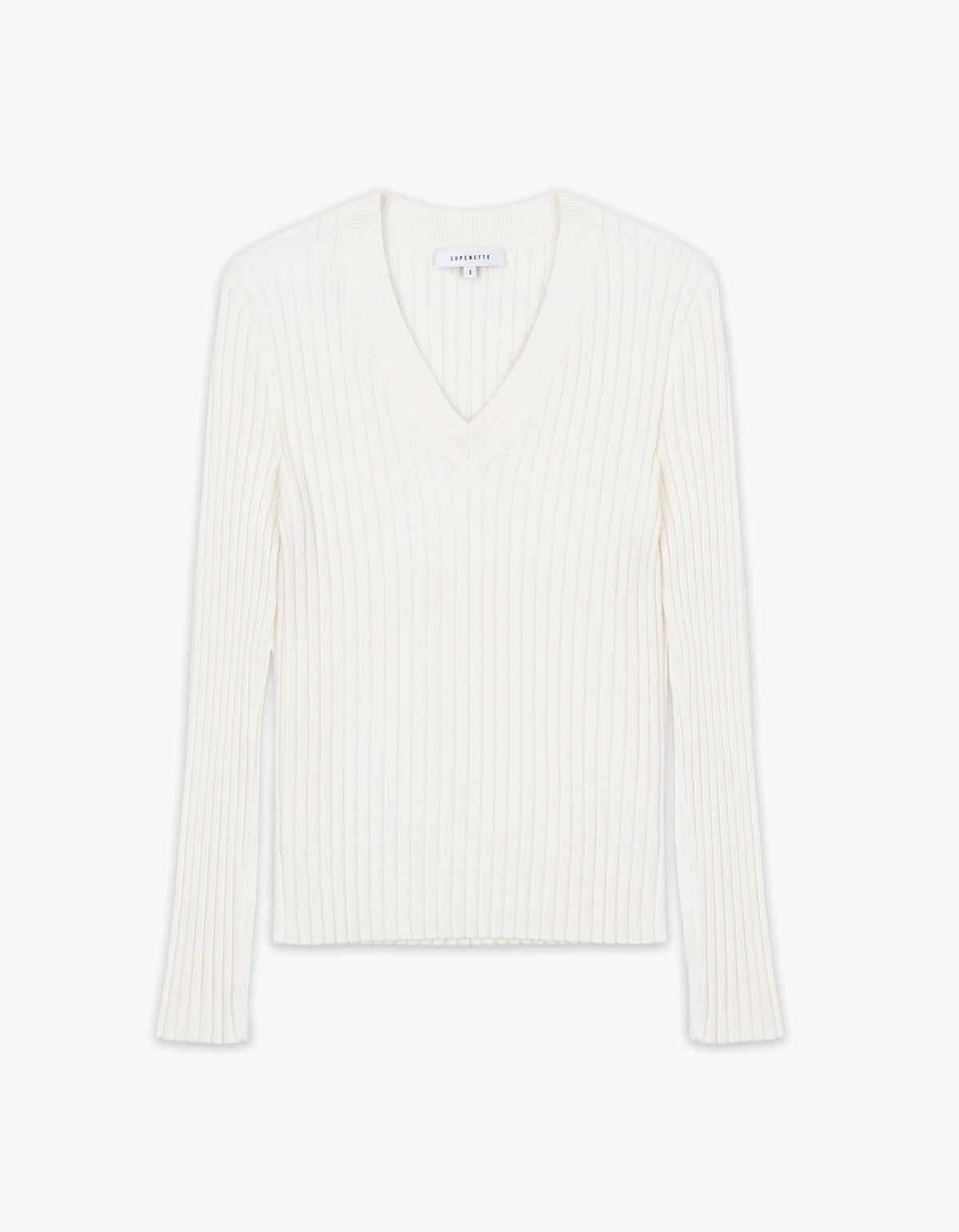 Bailey V-Neck Knit - Ivory