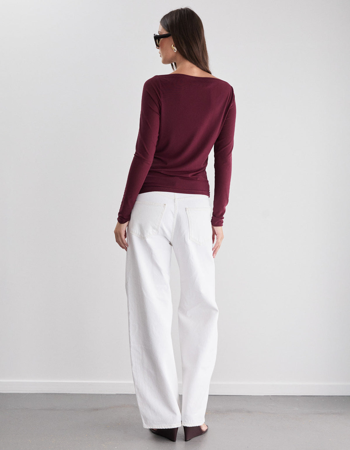 Finn Top - Burgundy