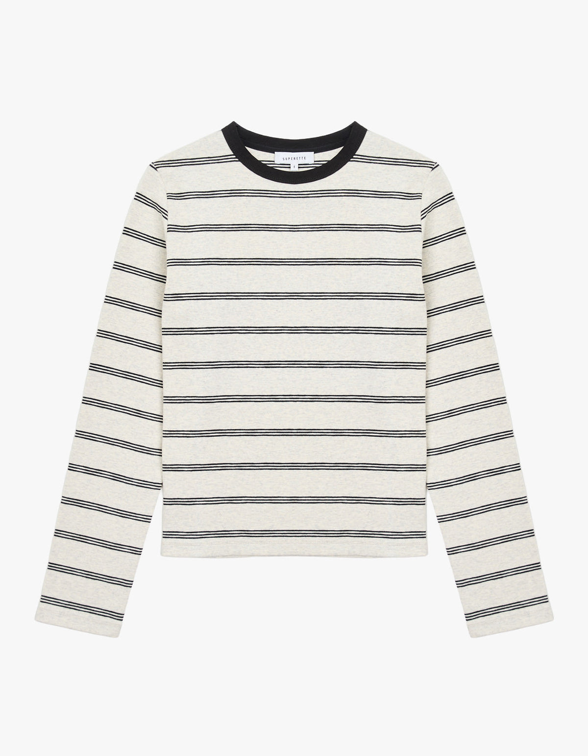 Cohen L/S Tee - Oat Stripe