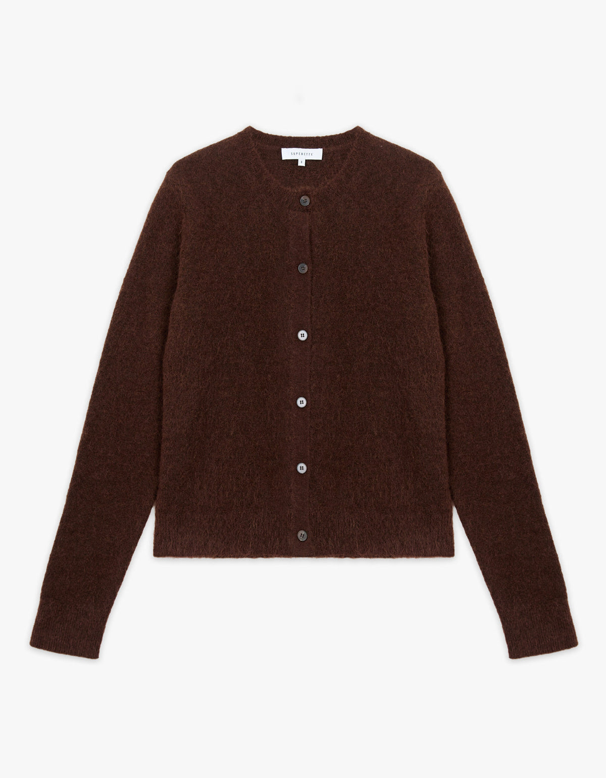 Deacon Knit Cardi - Chocolate