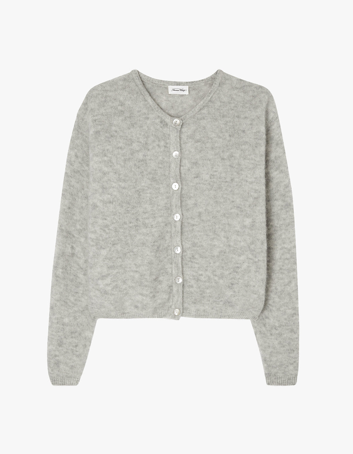 Womens Cardigan Vitow - Light Grey Melange