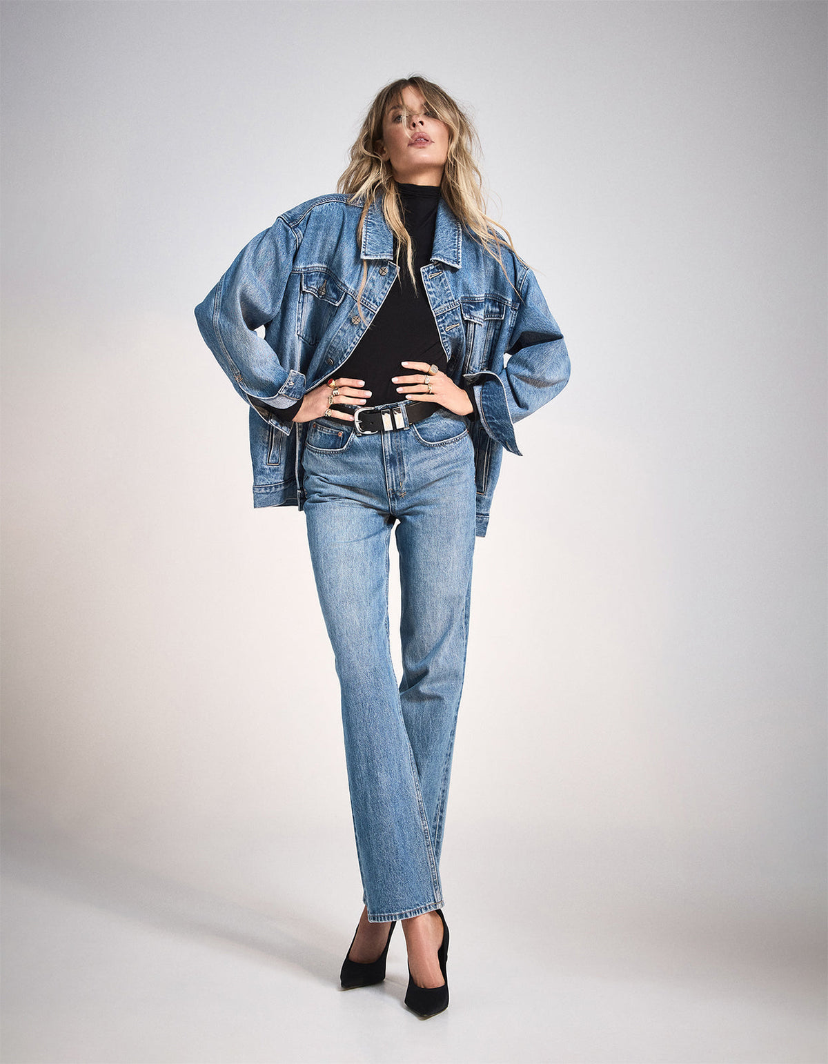 Icon Jean Frenchie Blue - Blue
