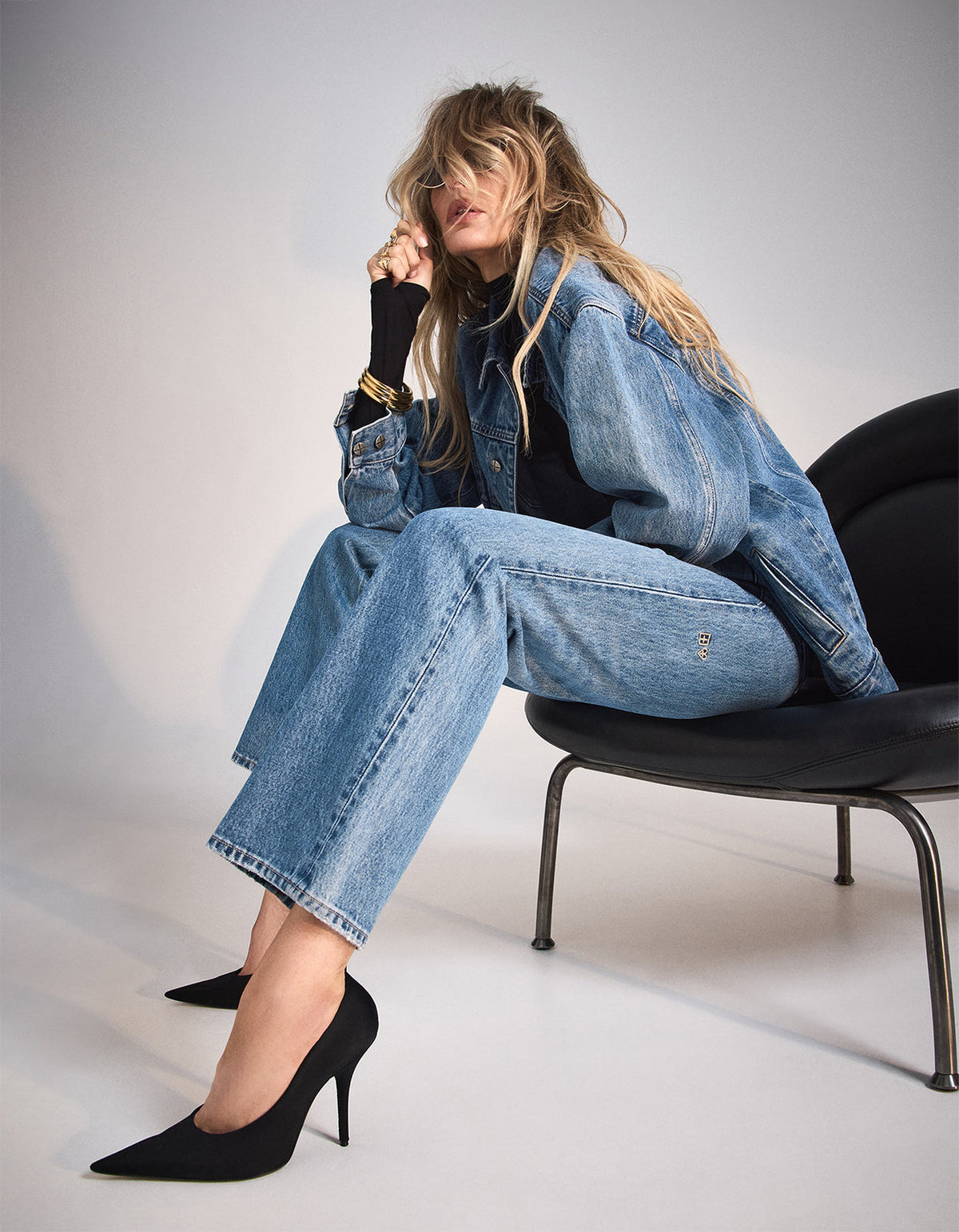 Icon Jean Frenchie Blue - Blue