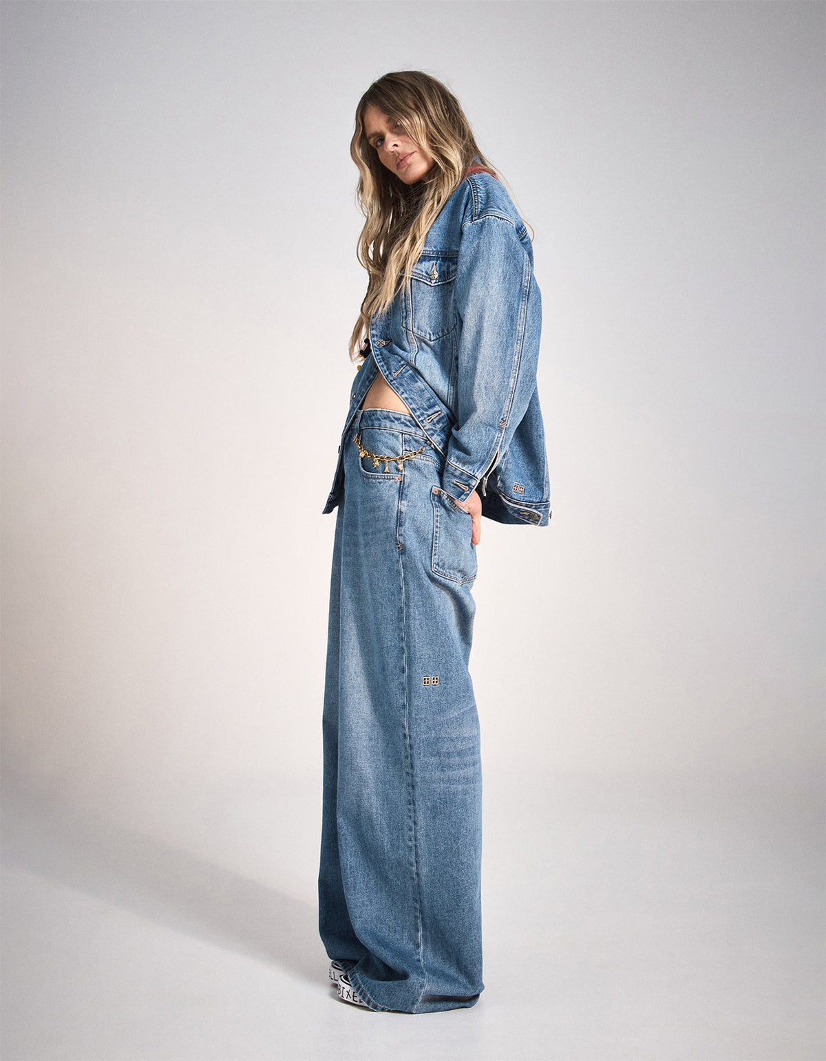 Boyfriend Jean Frenchie Blue - Frenchie Blue