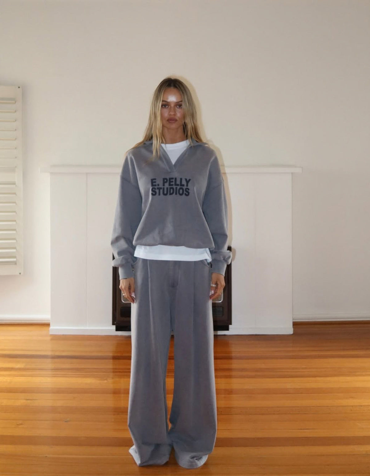 Iva Jersey Pant - Dove Grey