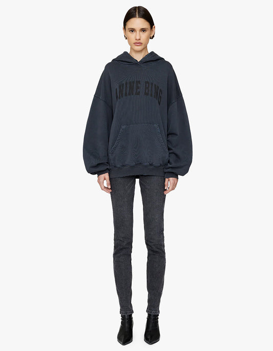 Harvey Sweatshirt - Dark Washed Black