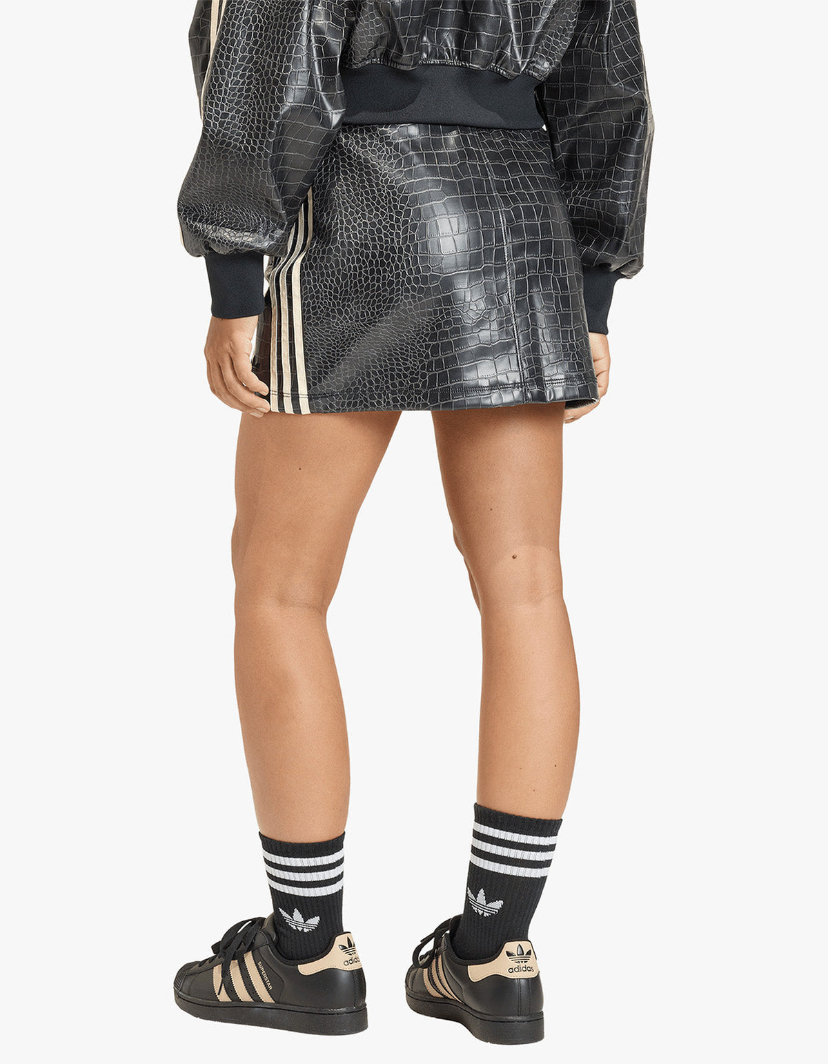 Pleather Skirt - Black