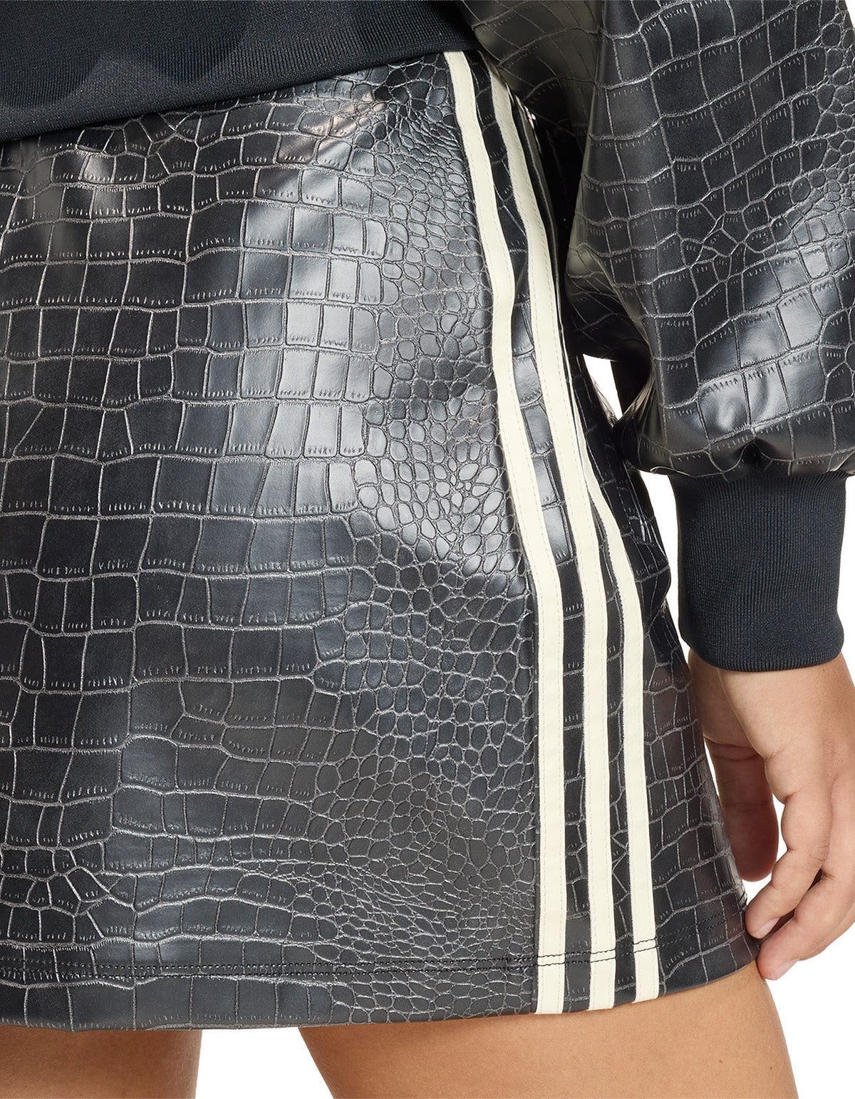 Pleather Skirt - Black