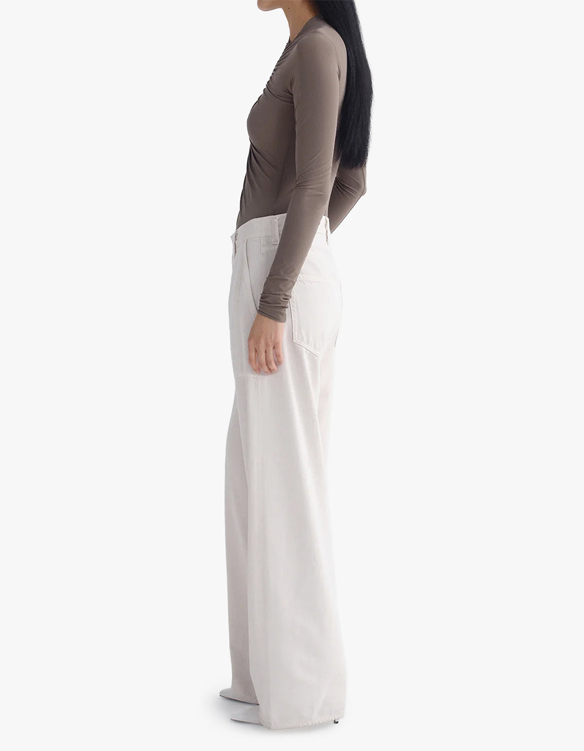 Low Curve Utility Jean - Bone