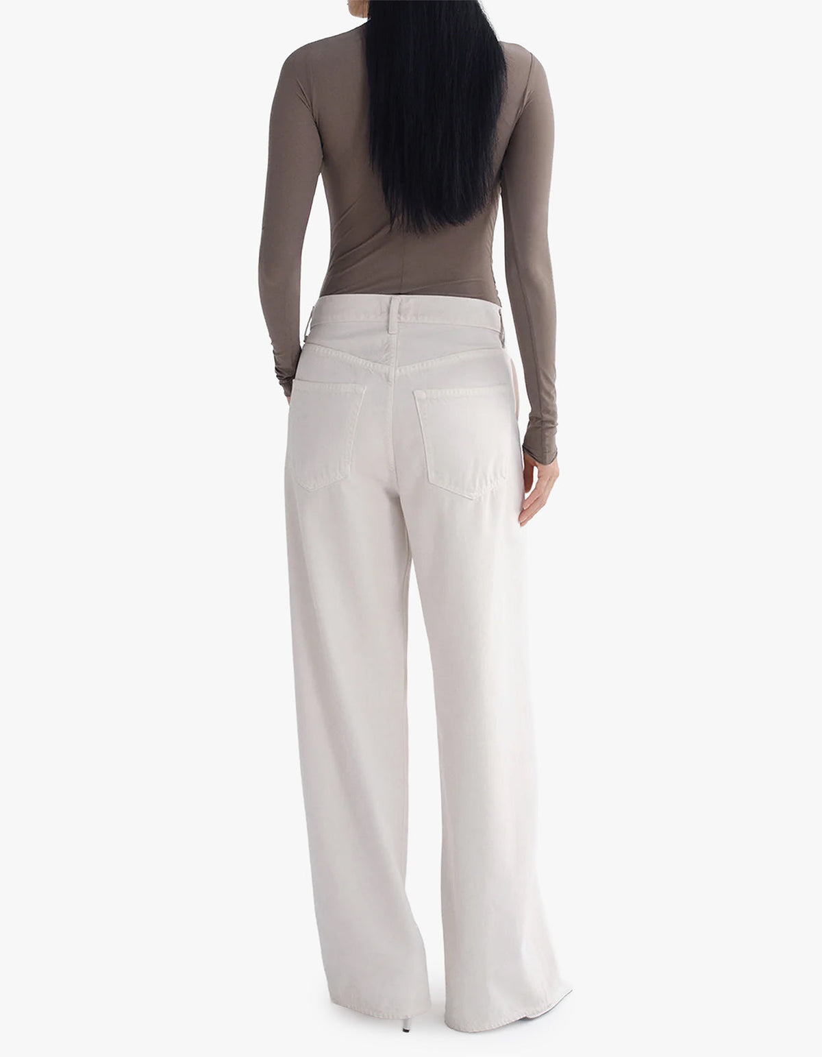 Low Curve Utility Jean - Bone