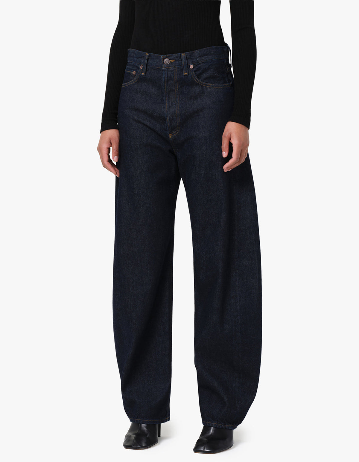 Luna Pieced Jean - Rinse