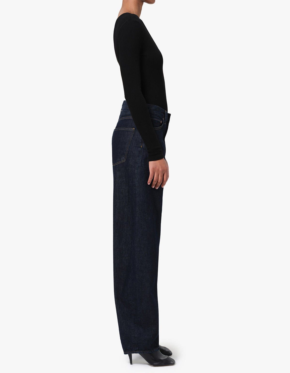 Luna Pieced Jean - Rinse