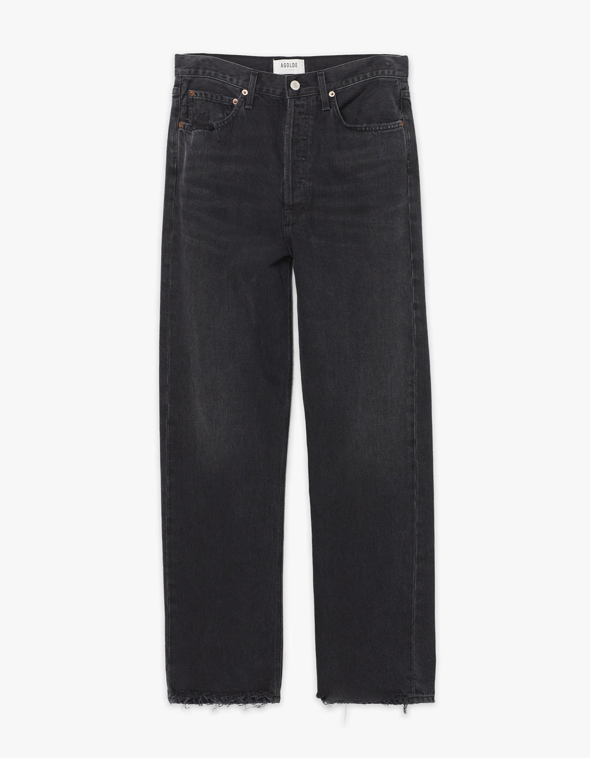 90S Mid Rise Loose Fit - Tar