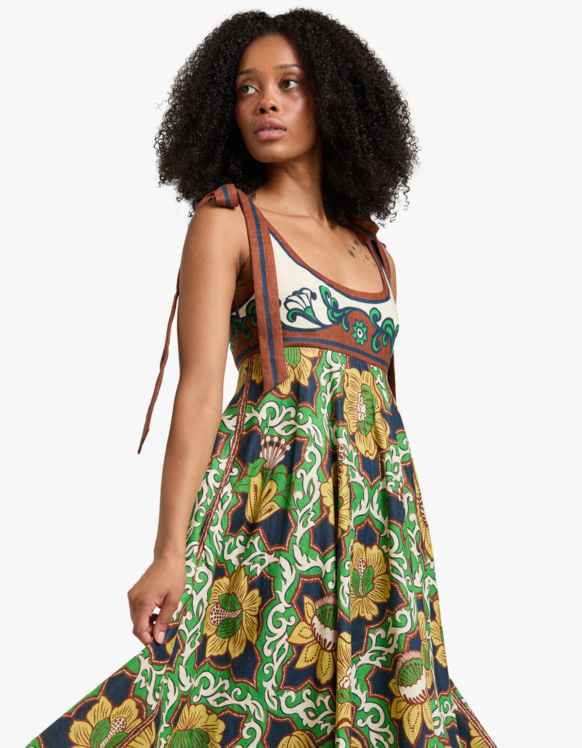 Liana Ballet Sundress - Multi