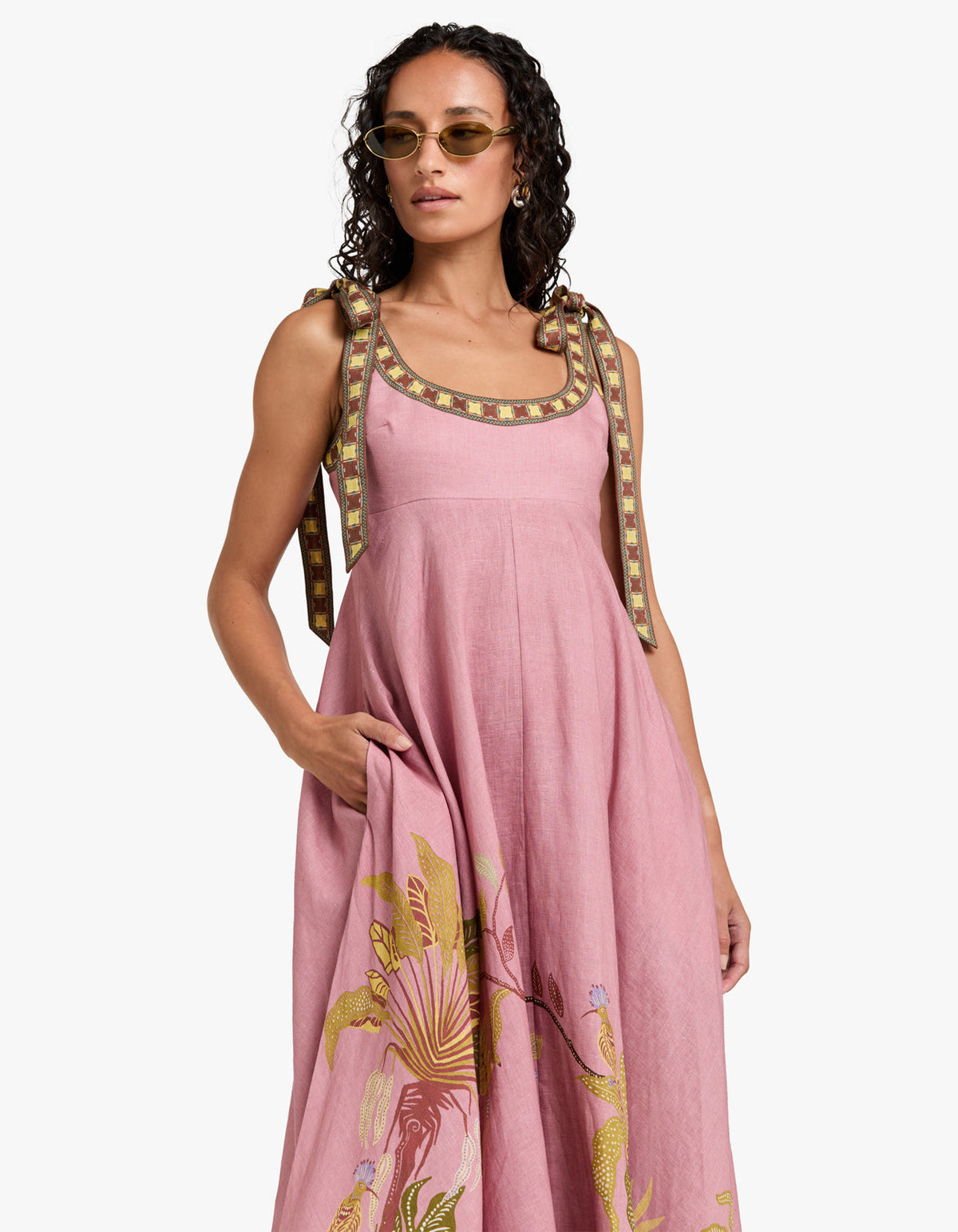 Zuri Ballet Sundress - Rose