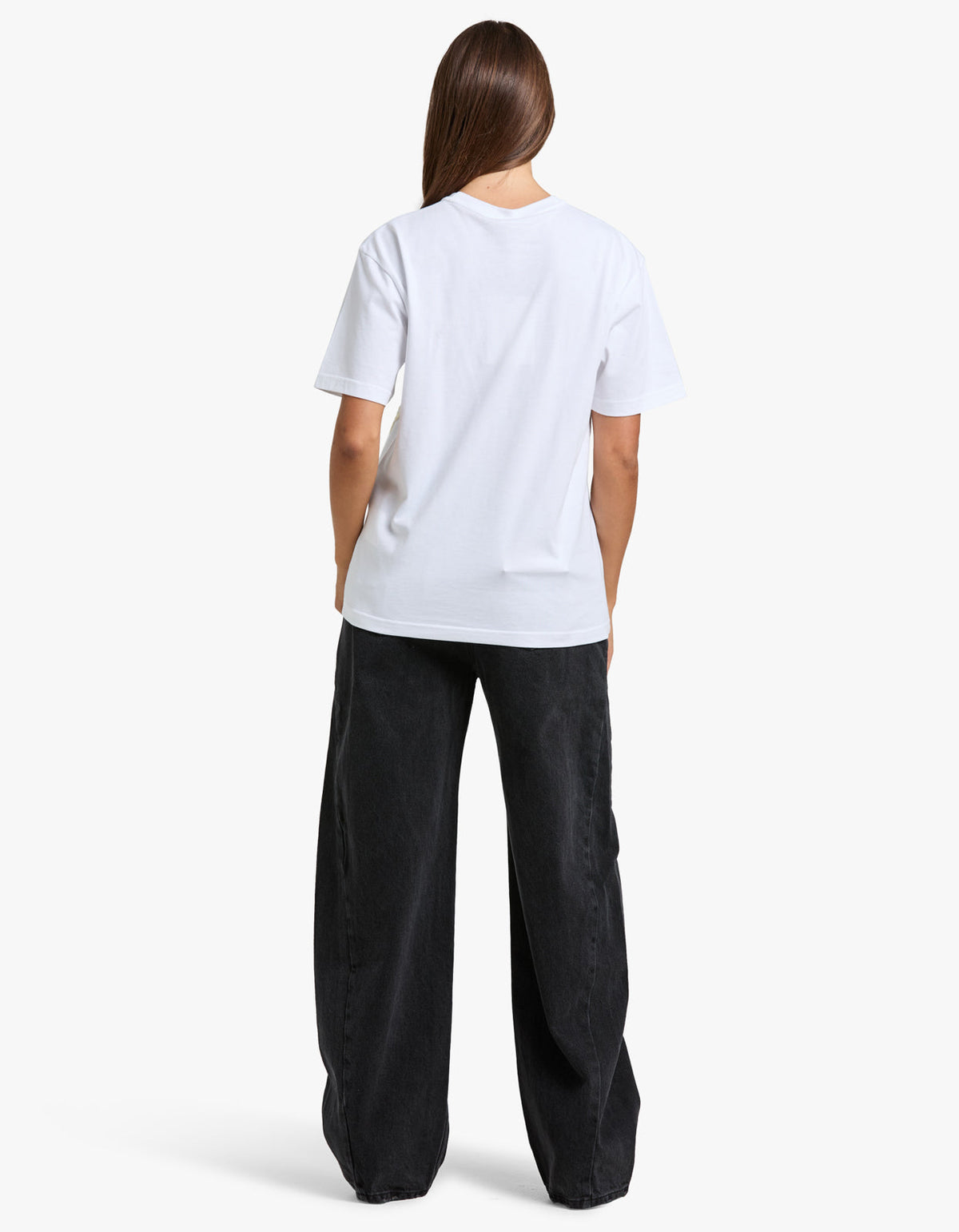 Essential Jersey S/S Tee W/ Puff Logo - White