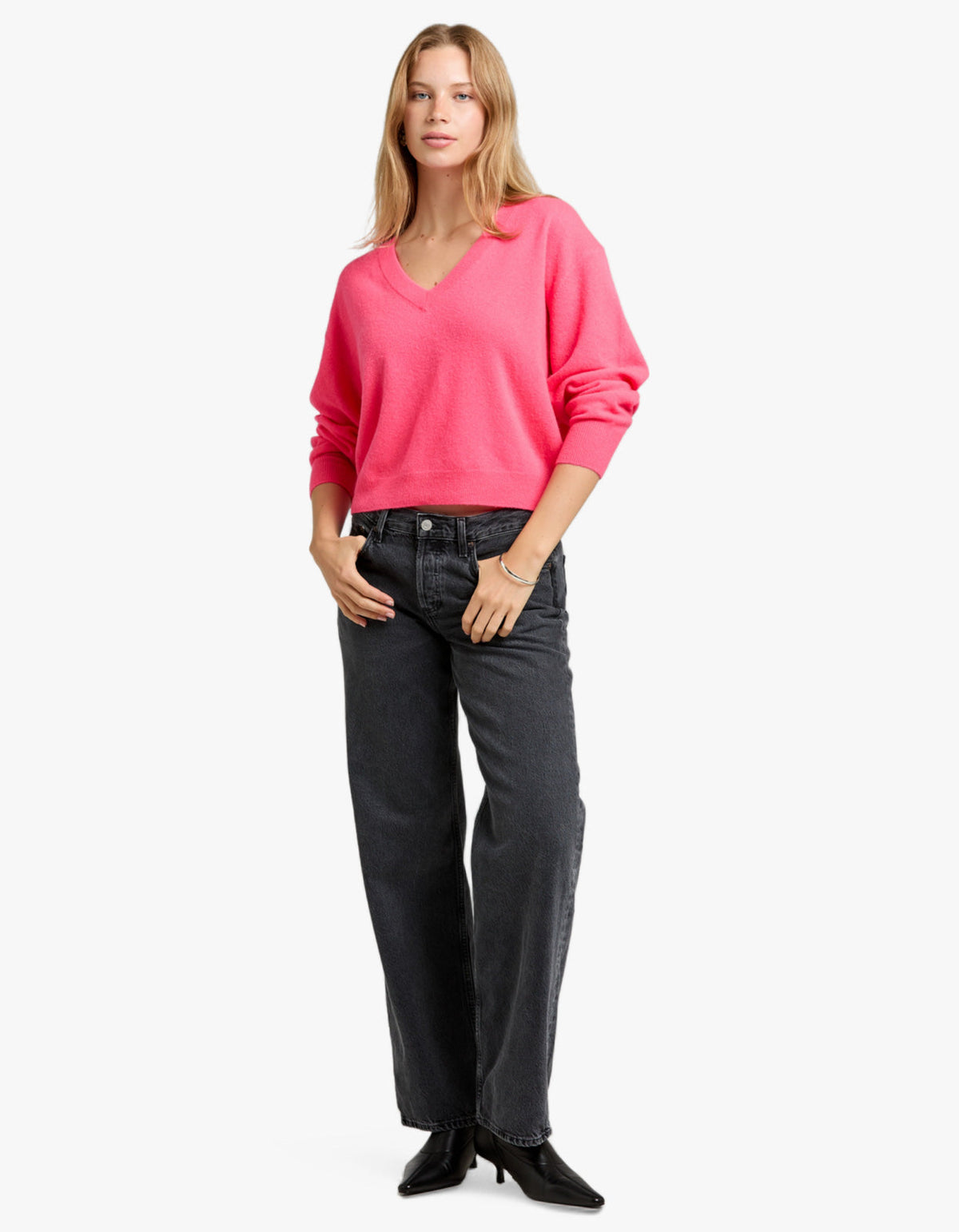 Womens Jumper Raxow - Fluroescent Hortensia
