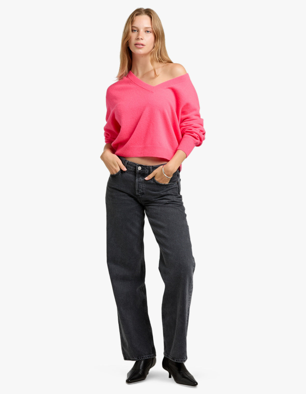 Womens Jumper Raxow - Fluroescent Hortensia