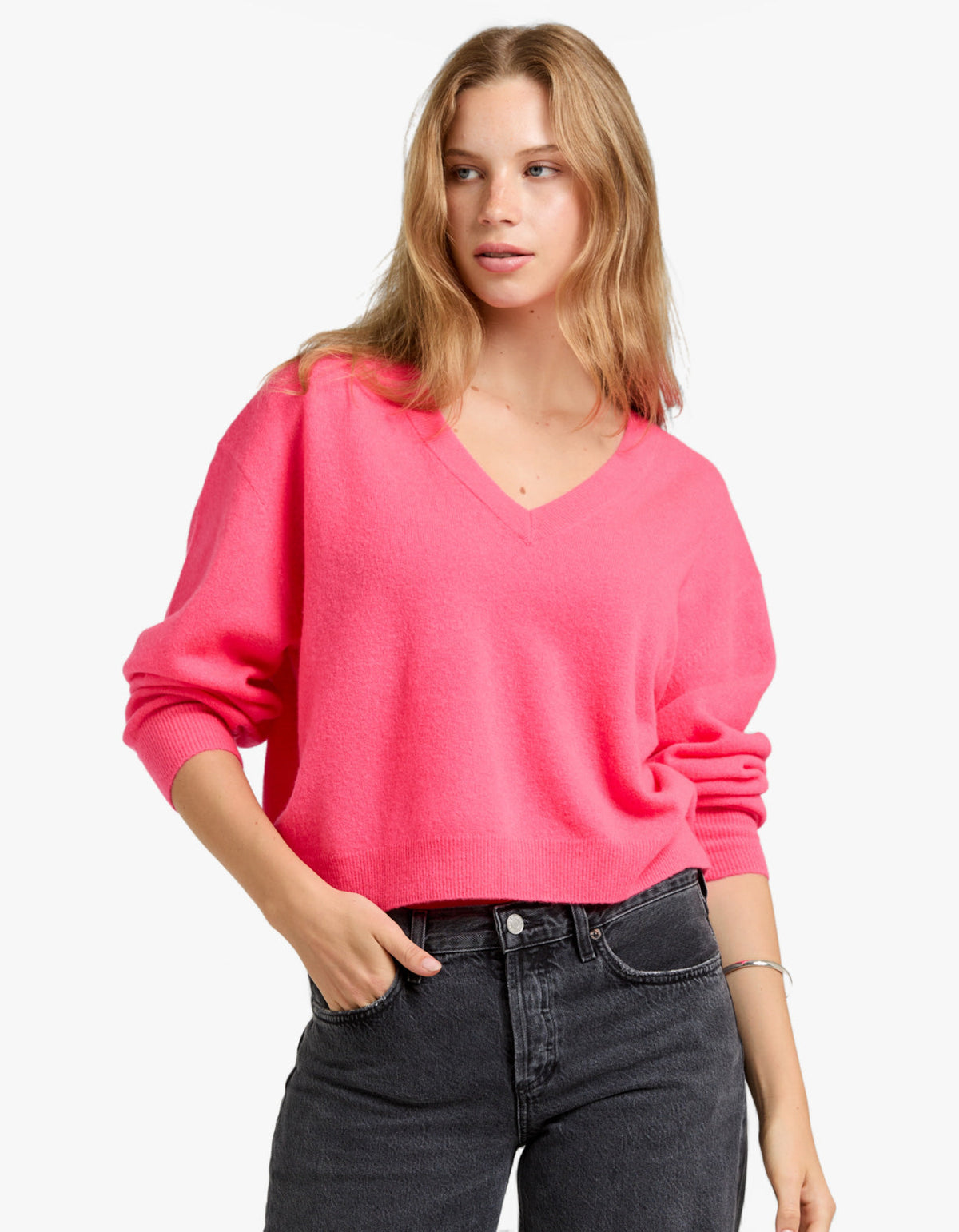 Womens Jumper Raxow - Fluroescent Hortensia