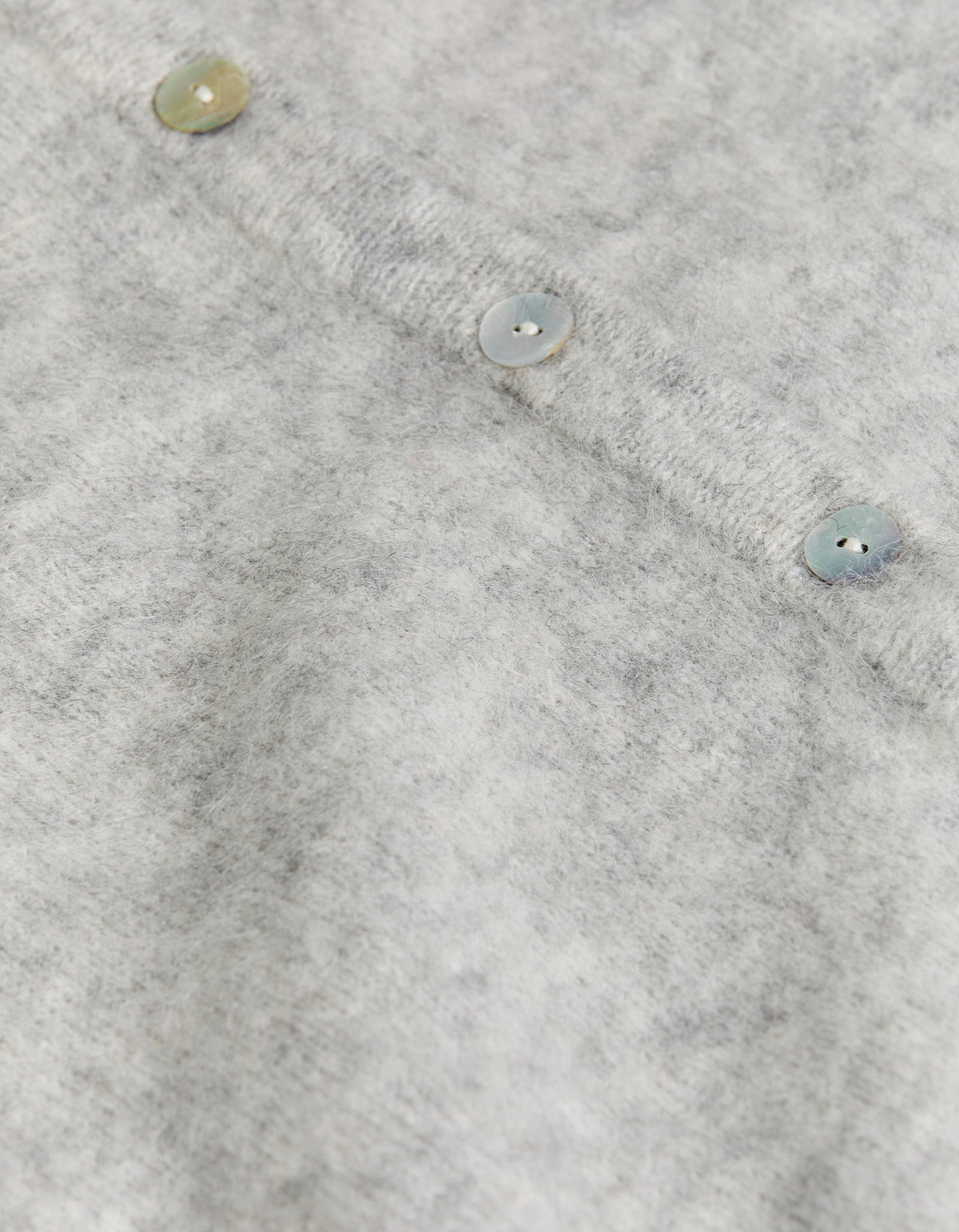 Womens Cardigan Vitow - Light Grey Melange