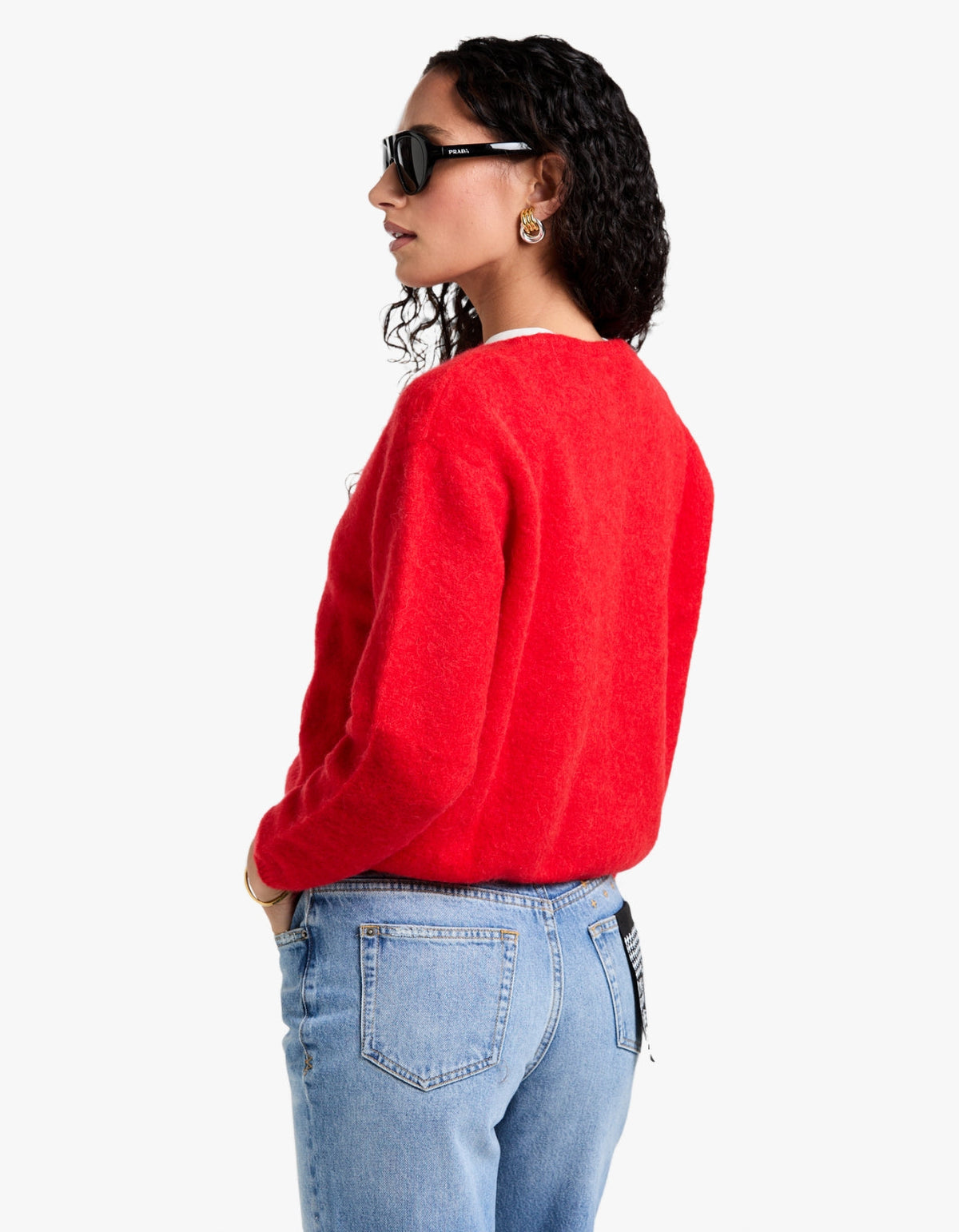 Womens Cardigan Vitow - Strawberry