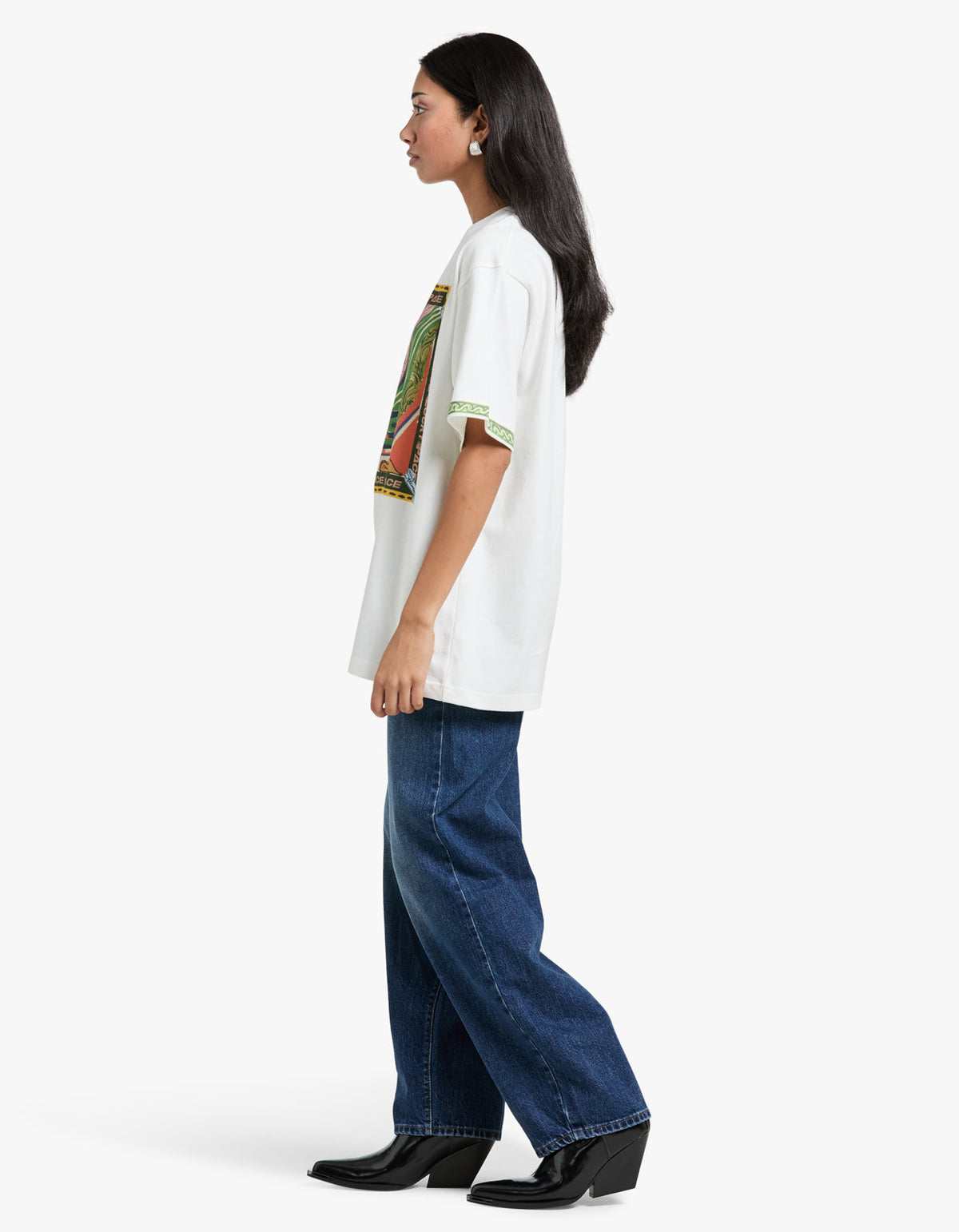 Lucky Pace Tee - Cream