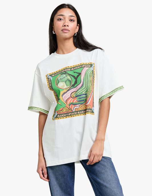 Lucky Pace Tee - Cream