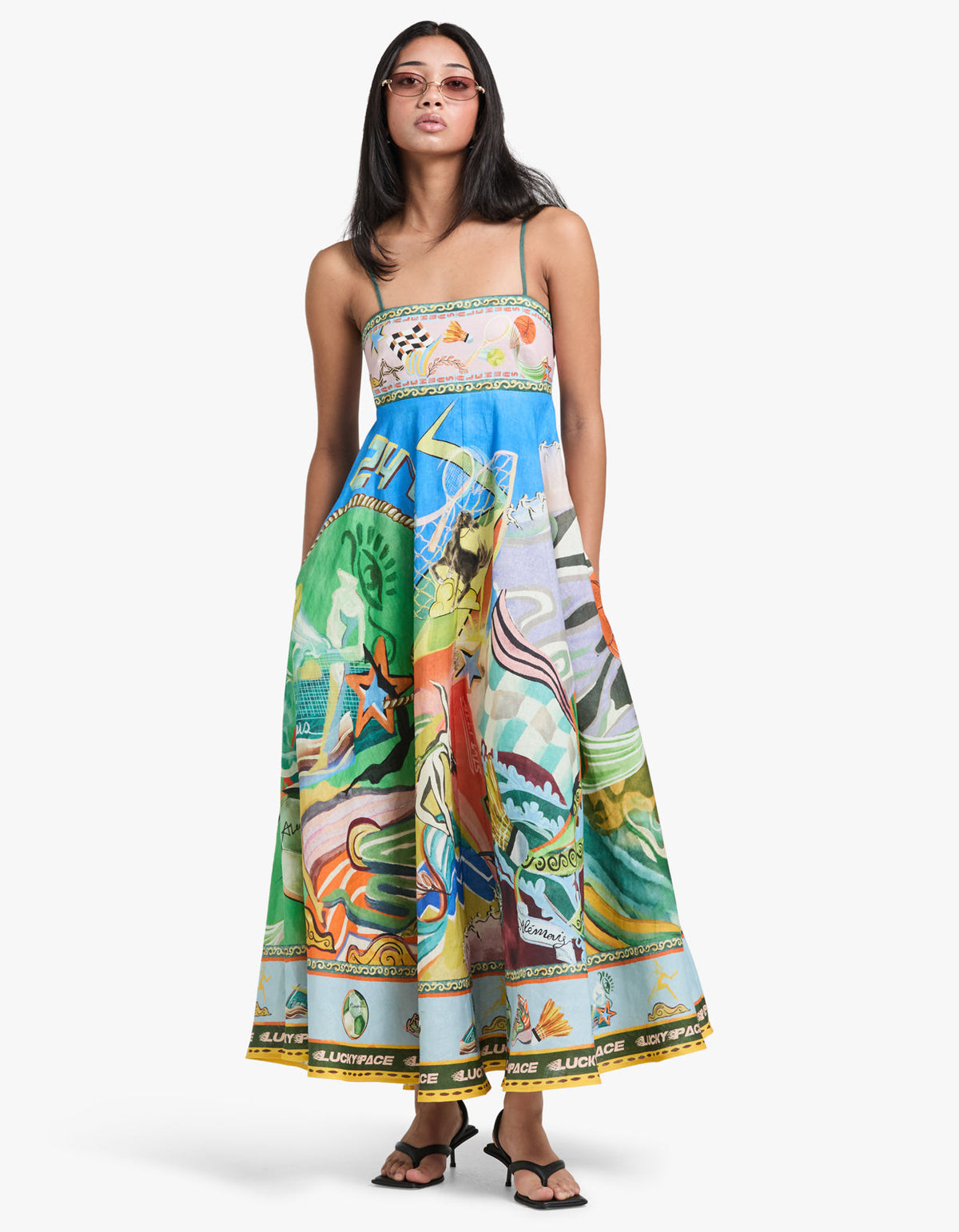 Lucky Pace Sundress - Multi