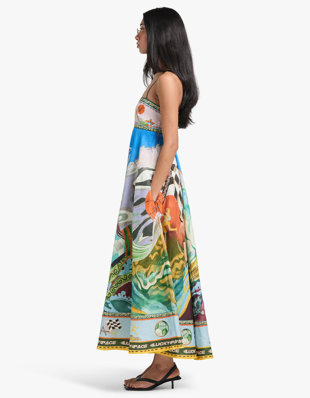 Lucky Pace Sundress - Multi