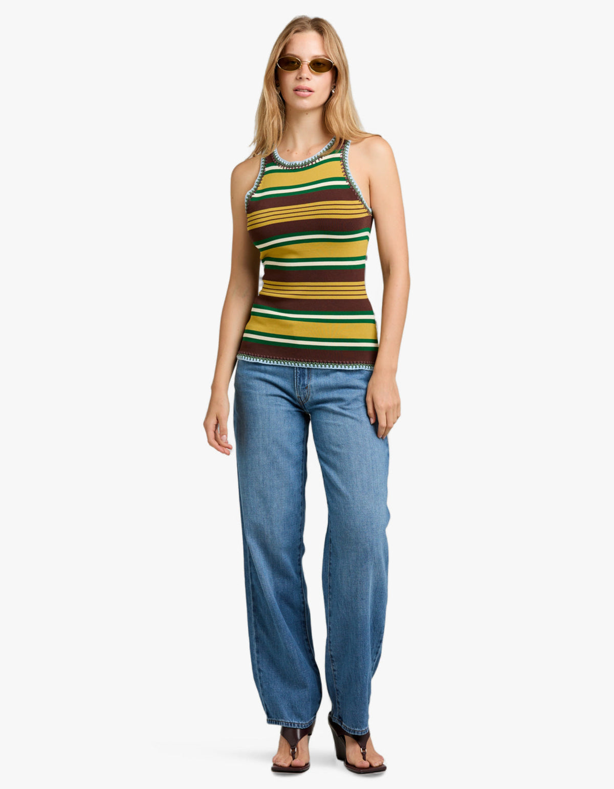 Clover Knit Top - Stripe