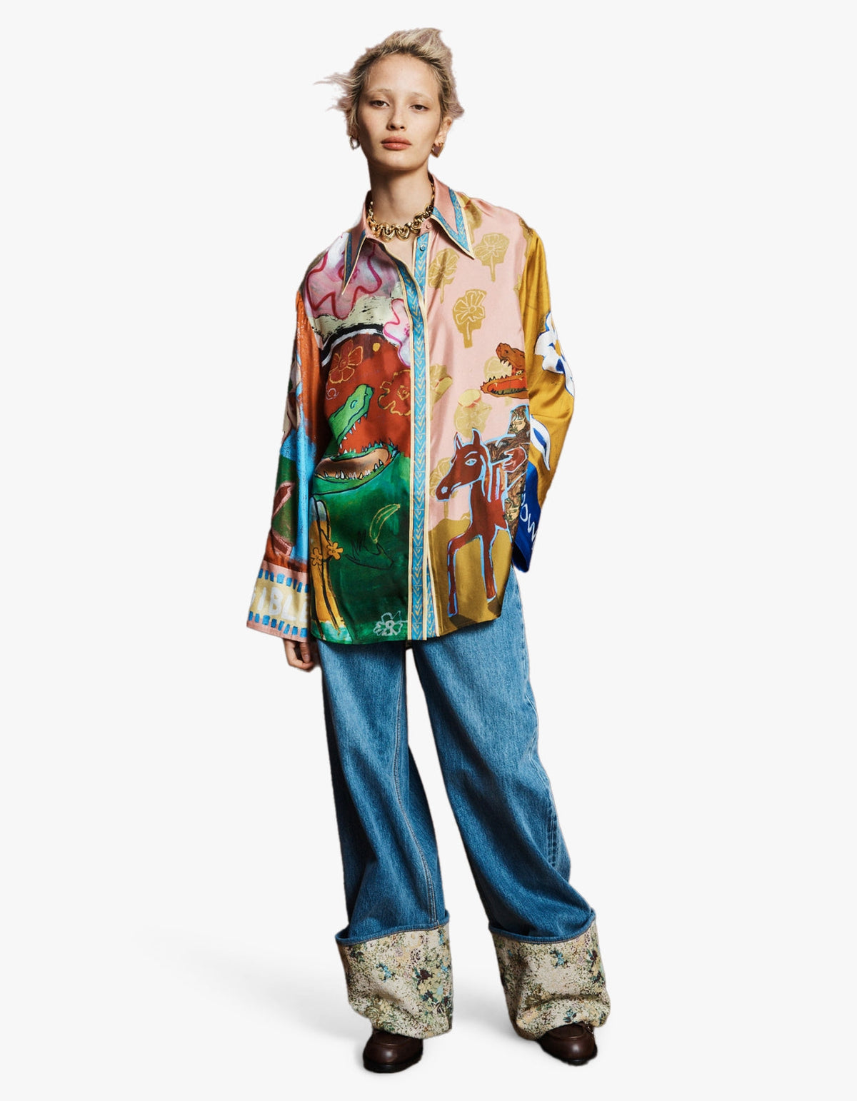 Mlak Silk Shirt - Multi