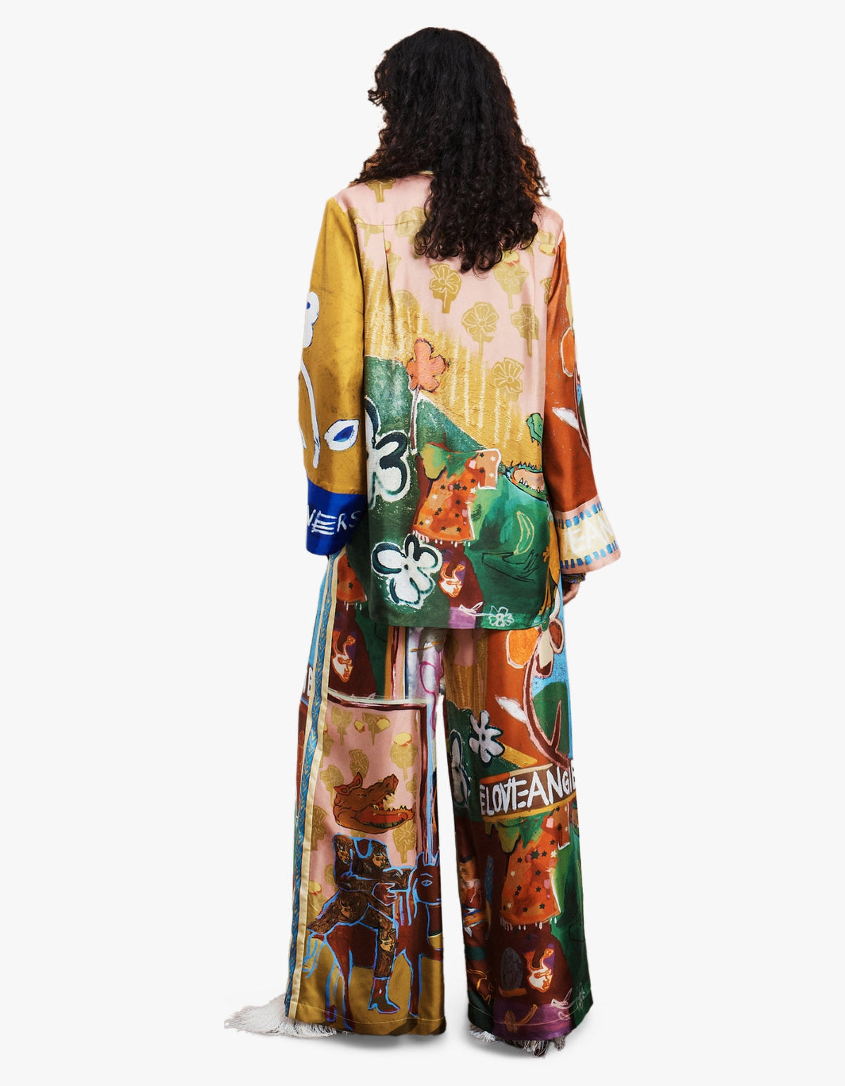 Mlak Silk Pant - Multi