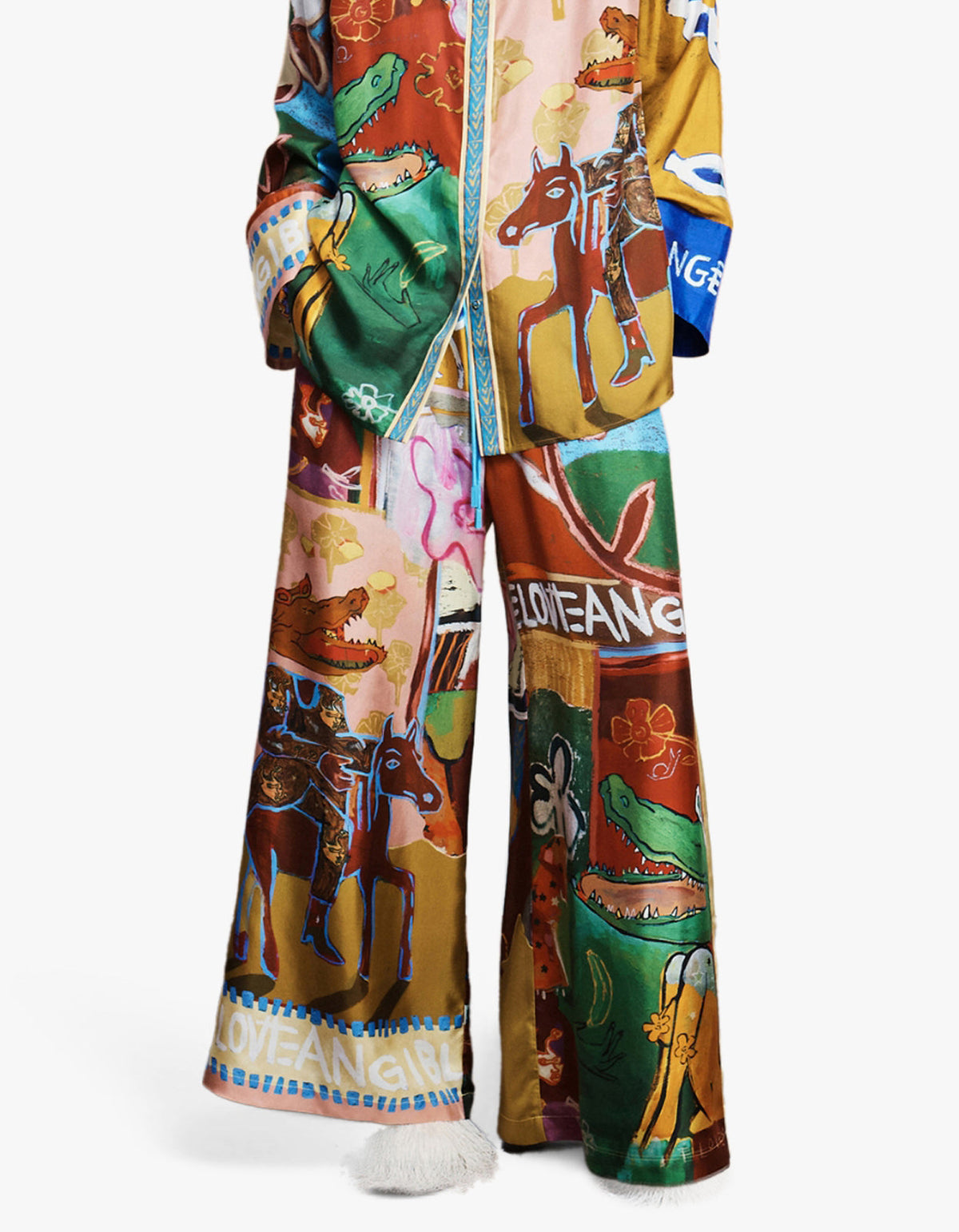 Mlak Silk Pant - Multi