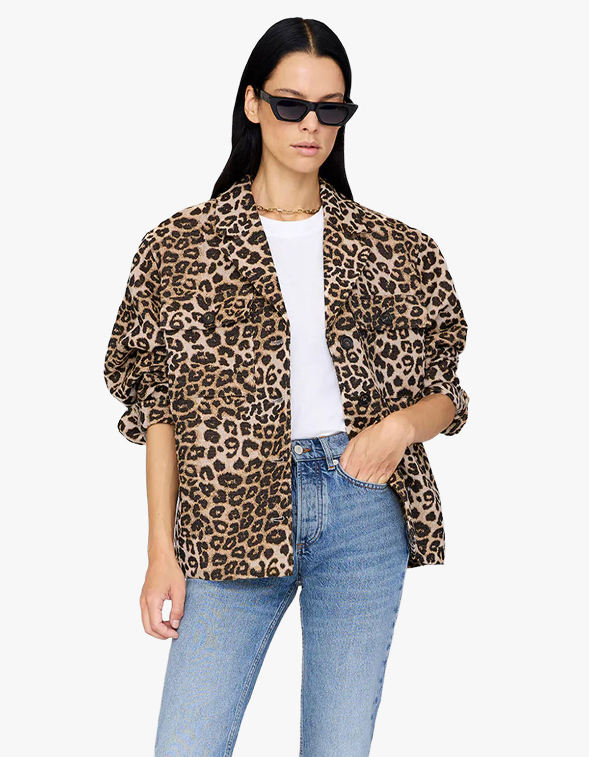 Flynn Jacket - Leopard